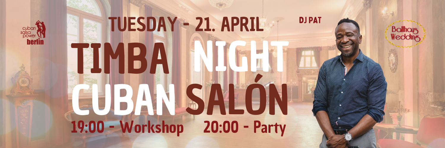 Cuban Salsa Berlin: Timba Nacht und Workshop in Berlin.