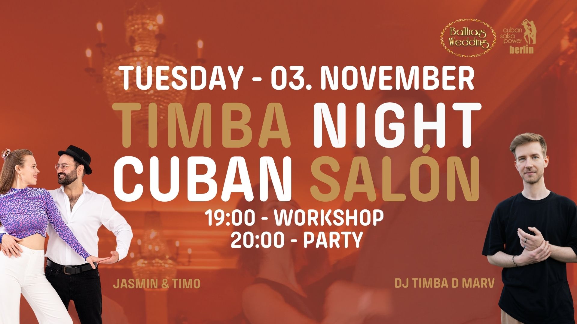 Cuban Salsa Power Berlin: Intensives Salsa-Training in der Akademie Jangada.