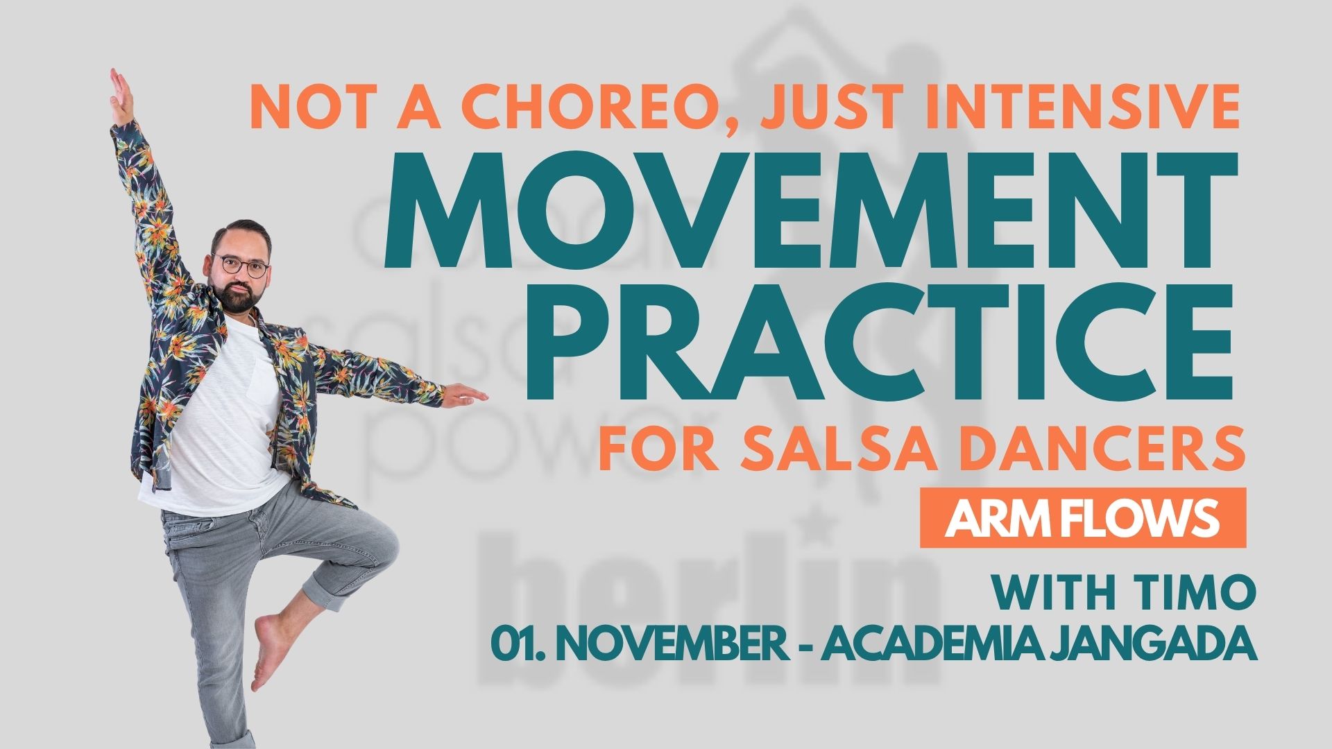 Cuban Salsa Power Berlin: Intensives Salsa-Training in der Akademie Jangada.